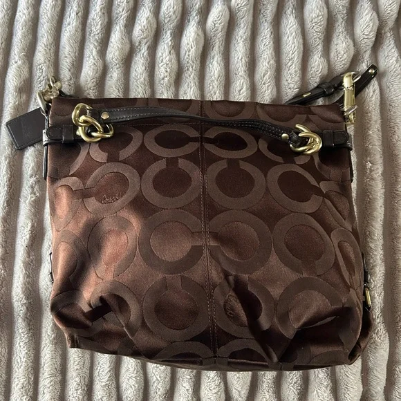 Coach Brooke Signature Brown Canvas Bag GO973-14147 - Picture 2 of 15